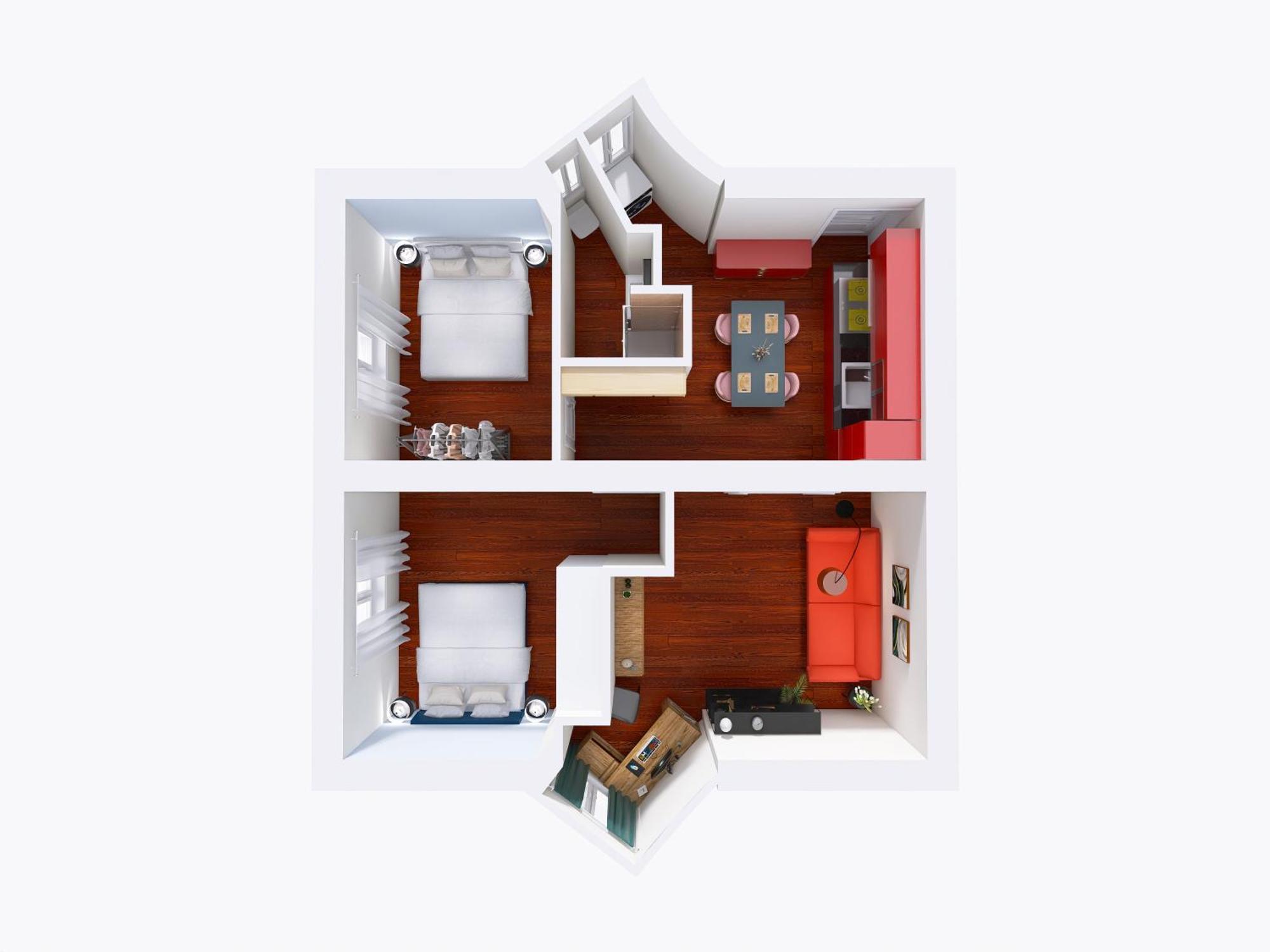 The Rent -cozy Two Bedroom Near Vatican Apartamento *